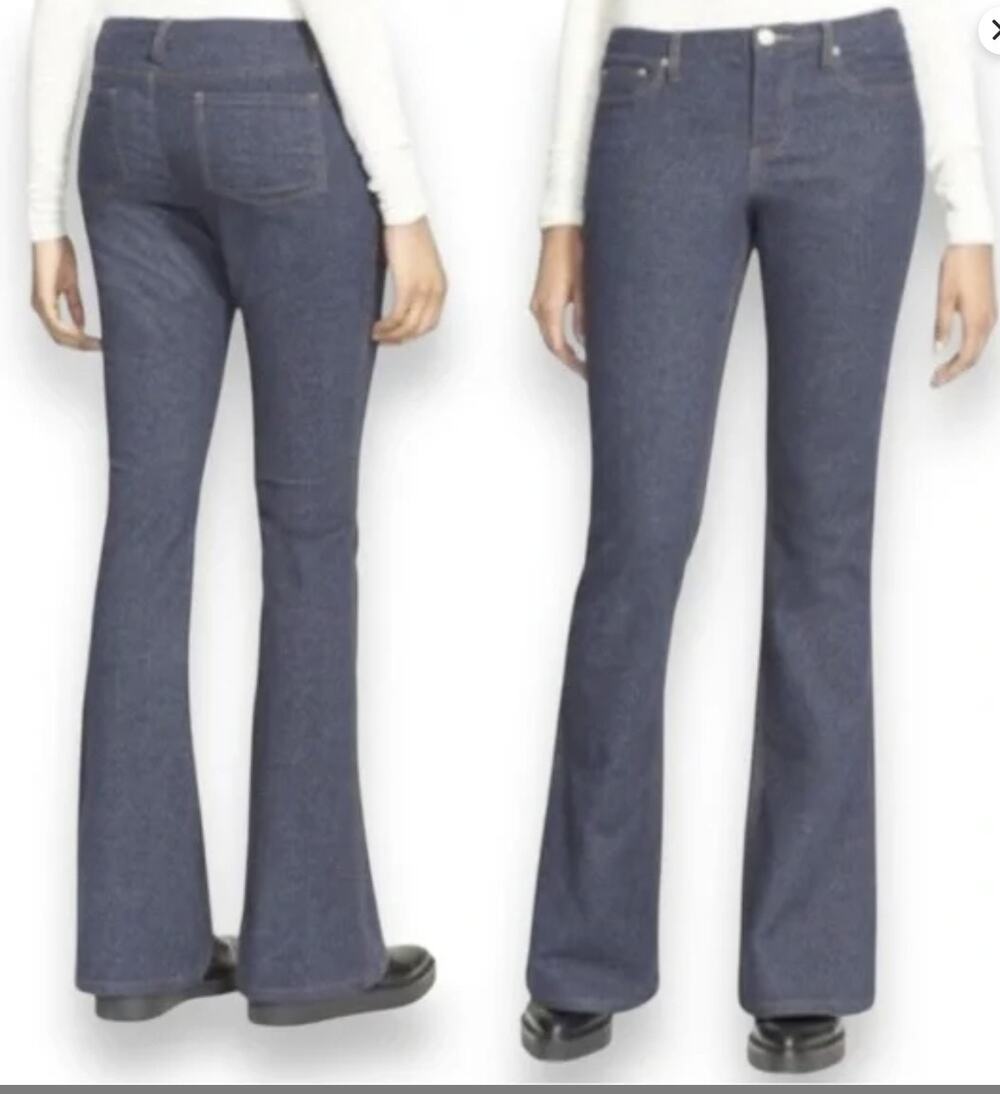 ATM: Anthony Thomas Melillo ATM Jeans Size 4 Women's Brushed Flare MSRP $365